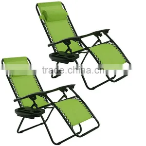 Classic Steel Tube Folding Adjustable Zero Gravity Chair thumbnail-6