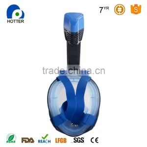 High Quality Silcione Full Face Snorkel Mask thumbnail-2