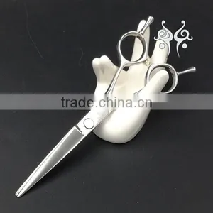 Pure Hand Made Customized Hair Cutting Shears Japanese Cobalt Steel Hairdressing Scissors thumbnail-1