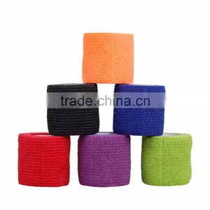 Tattoo Disposable Self-adhesive Elastic Bandage Handle Grip Tube for Body Art thumbnail-1