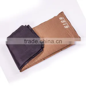 Faux Suede Sith PVC Automatically Inflating Sleeping Pad Connectable Camping Mat 2.55KG thumbnail-2