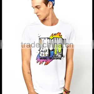 Water Base Silk Screen Printed Unsex Tshirt thumbnail-1