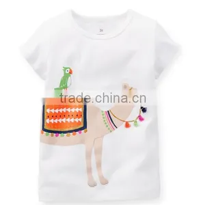 Small Wholesale Fashinable Blank t Shirt for Girl thumbnail-1
