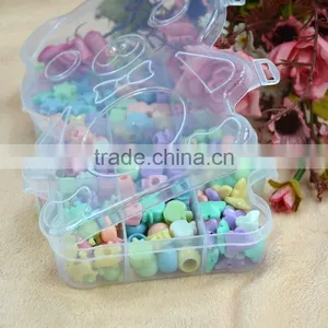 Wholesale Colorful Children Loose Beads Fashion Diy Loose Beads for Bracelet and Necklace Diy Beads Box Set thumbnail-5