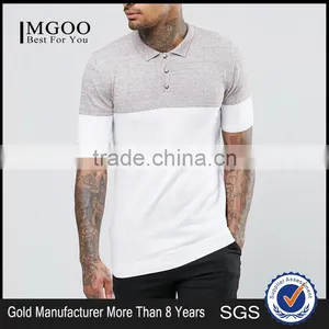 MGOO High Quality 2016 Custom Made Embroidery Business Golf Polo Shirts 100 Cotton Pique Custom Logos thumbnail-1