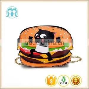 Hot 2016 Cute Biscute Kid Bag Wholesale Plush Kindergarten Purse for 3 Year Old Kid thumbnail-1