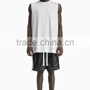 White Sleeveless t Shirt Latest t Shirt Design for Men thumbnail-3