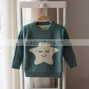 S15223A Wholesale Kids Cotton Knit Sweater New Autumn Children's Sweater thumbnail-5