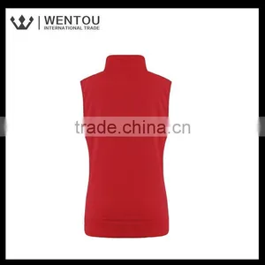 Wholesale High Qulity Fashion Woman Fleece Vest thumbnail-4