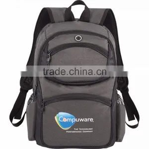 Continental TSA 15" Computer Backpack - Laptop-only Section Unfolds Lying Flat on X-ray Belt and Comes With Your Logo thumbnail-2