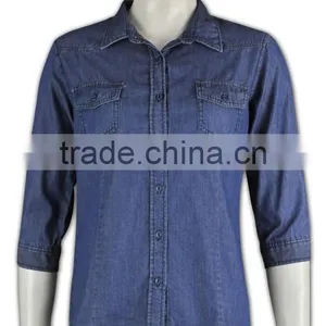 2016 the Latest Design 100% Cotton Check Casual Shirt for Men thumbnail-2
