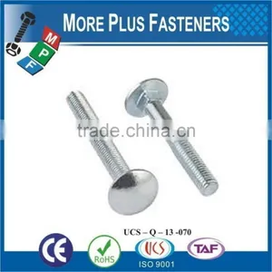 Made In Taiwan Mushroom Head Carriage Bolt thumbnail-2