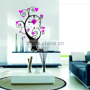 3D Clock Deco Wall Sticker Decal thumbnail-6