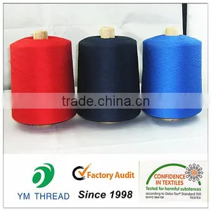Manufacture DTY FDY Twisted100% Polyester Label Yarn 75/36 Dyed thumbnail-2