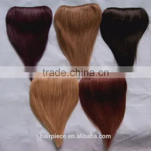 Hot Selling Human Hair Bang Pieces 100% Human Hair Fringe in Wigs thumbnail-6