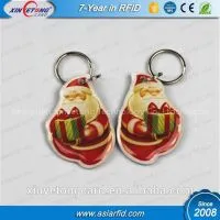 Cheap RFID TK4100 Epoxy Key Tag / Key Fob With String or Metal Keychain for Promotion (China Manufacturer) thumbnail-1