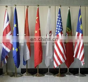 Indoor Office Cheap Flag Pole With Base thumbnail-1