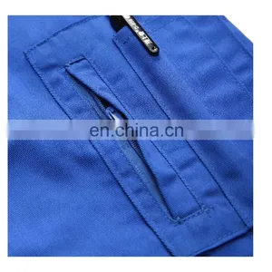 Hot Selling Navy Blue Color Labor Uniform / Workwear Uniforms Industrial Uniform of 100% Cotton/CVC/TC thumbnail-3