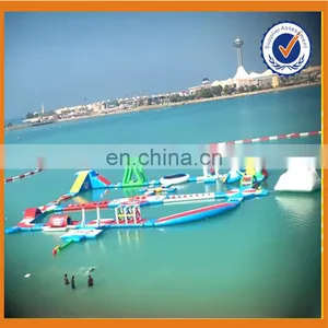 2016 High Quality Giant Inflatable Floating Water Park Equipments For Sale thumbnail-3