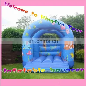 Under the Sea Inflatable Bouncy House thumbnail-1