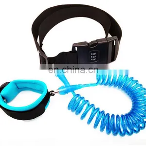 New Design Recommended Anti-Lost Wrist Link Safety Harnthe Belt Combination Lock Children Lost With Wire Traction Rope Belt thumbnail-1