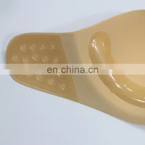 ES6641 China Wholesaler One -piece Sexy Adhesive Push up Invisible Bra for Girls thumbnail-4