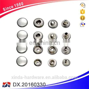 Brass Plain Snap Button Press on Garments thumbnail-5