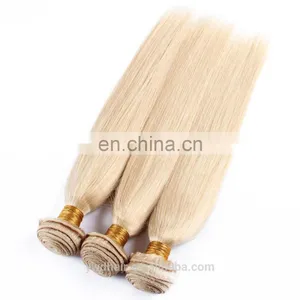 8A Silky Honey Blonde Brazilian Straight Hair 613 Remy Weave Bundles Human Hair thumbnail-4