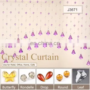 Pujiang Fashion Sale Handmade Crystal Bead Curtain thumbnail-1