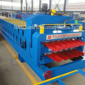 Trapezoidal Roof Panel Double Roll Forming Equipment thumbnail-2