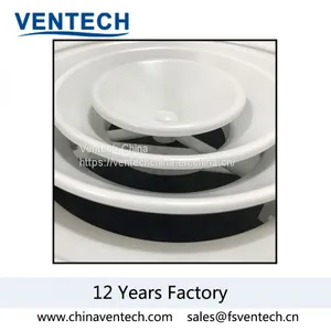 Movable Core Air Diffuser Aluminum Round Diffuser Circular Diffuser thumbnail-2