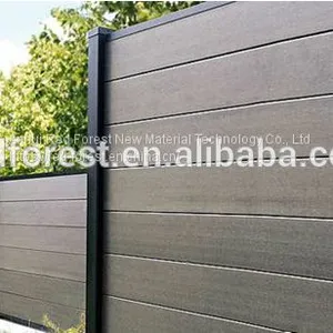 Cheap Price Bamboo Plastic Composite WPC Exterior Yard Fencing thumbnail-1