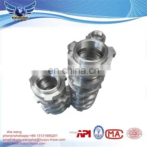 High Pressure Pipe Fittings Stainless Steel Fmc Weco Fig 1502 Hammer Union thumbnail-1