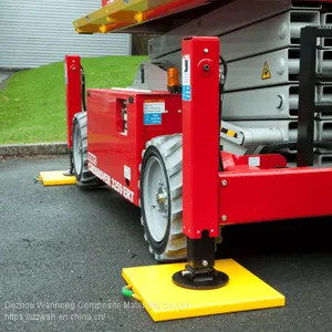 High Strength UHMWPE Plastic Jack Pad thumbnail-5
