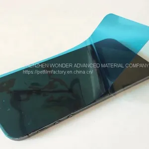 High Transparent Easy Tear Blue PET Protective Film for Mobile Phone Screen Die Cutting thumbnail-2