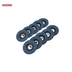 Flap Discs 4.5 Inch 115x22 mm Zirconia Alumina Metal Abrasive Flap Disc thumbnail-4