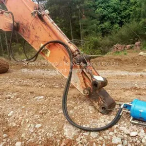 Ztp-260 Ultra Rock Splitter Mounted With Excavator thumbnail-1