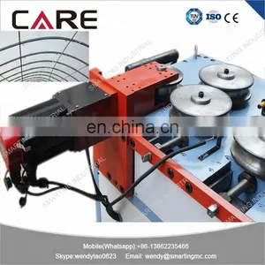 JW-80CNC Automatic Servo Motor Control Vegetable Greenhouse Steel Tube Bending Machine thumbnail-2
