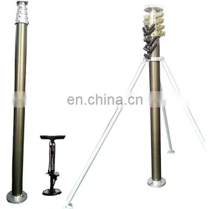 6 to 9 Meter Ground Based Telescopic Photography Sport Video Mast thumbnail-3