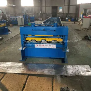 Steel Floor Decking Sheet Cold Roll Forming Making Machine thumbnail-3
