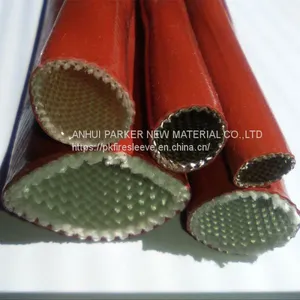 Silicone Coated Fiberglass Fire Resistant Hydraulic Hose Sleeve thumbnail-4