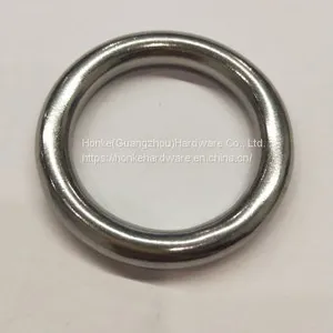 Round Closed Metal O Rings Solid Brass O Ring Copper O-ring For Bag or Boat thumbnail-4