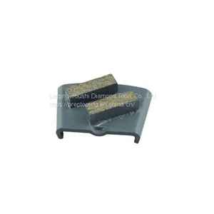 True Shine Brand Metal Bond Diamond Concrete Grinding Plate/shoe/segment/disc for HTC Machine thumbnail-1