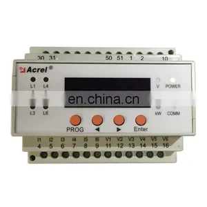 Acrel Din Rail Mounted Multi-channel dc Energy Meters for Energy Consumption Monitoring thumbnail-1