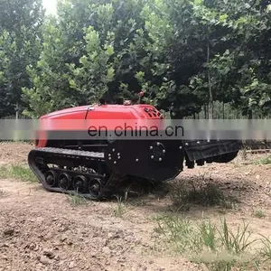 Multifunction Agriculture Machinery Remote Control Sprayer Lawn Mower Cultivators Crawler Cultivator Farm Cultivator thumbnail-4