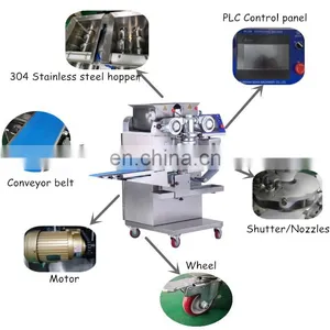 Grain Products Frozen Food Sesame Balls Meatballs Energy Bites Bliss Ball Making Machine thumbnail-4