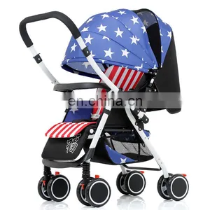 Cheap Wholesale Lightweight Easy Foldable Baby Buggy With The Plate thumbnail-3