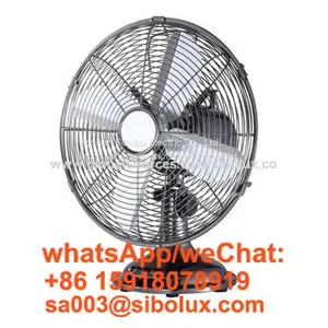12 Inch Vintage Desk Fan With Aluminum Blades Metal Table Fan thumbnail-1