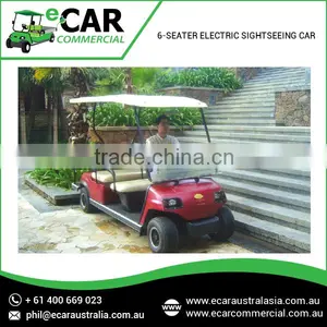New Arrivals of Stylish and Smart 6 Seater Electric Sightseeing Commercial Electric Vehicles thumbnail-1