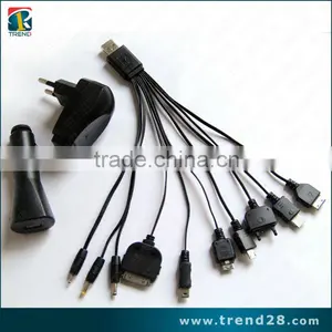 10in1 Universal USB Data Charger Cable for Mobile Phone Multifunction 10 Connector thumbnail-1